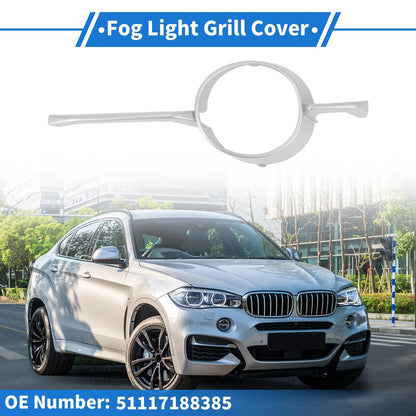 Front Left Fog Light Grill for BMW X6 (2008-2014) - 1 x Quality Replacement