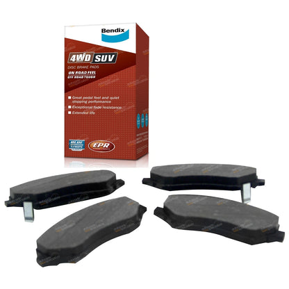 4WD Front Disc Brake Pad Set for Chrysler Grand Voyager (2008-2018)