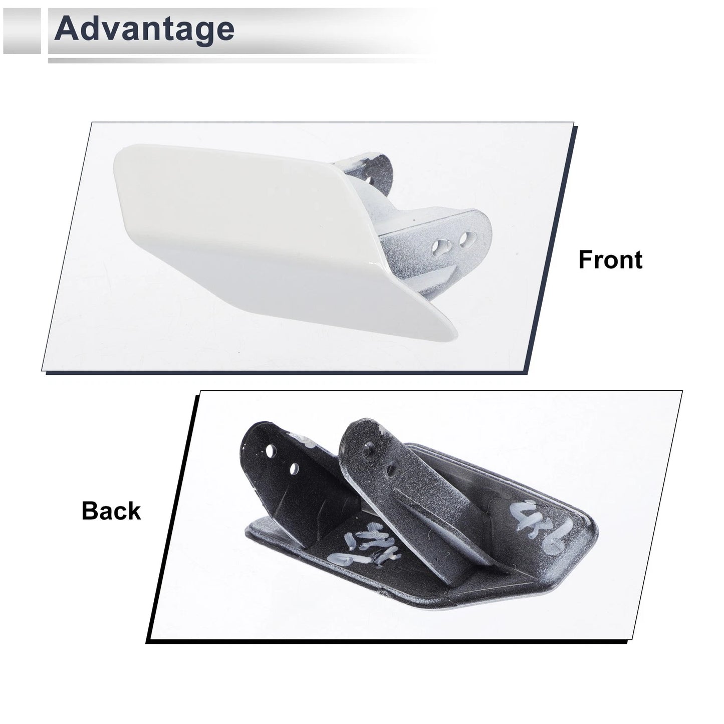 Bumper Headlight Washer Nozzle Cover Cap for BMW 320i (2006-2013)