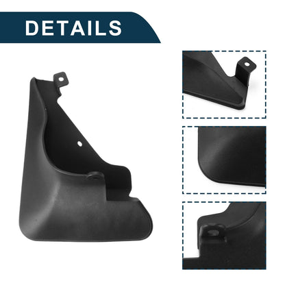 Mud Flaps Splash Guards 1 Set for Toyota Camry (1987-1991)