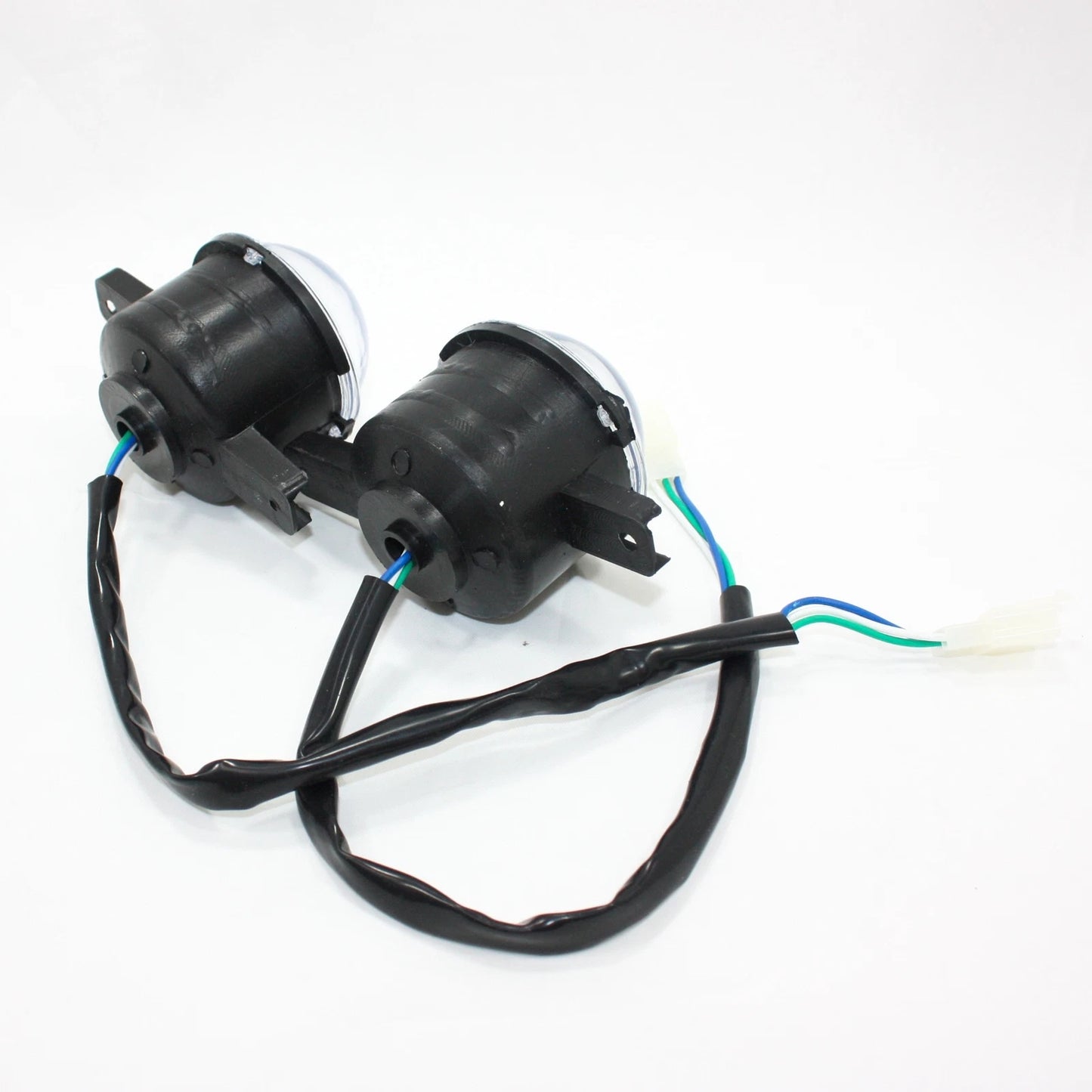 12V  LED Head Light Lamps for 110cc 125cc Bull Farm Quad Dirt Bike ATV