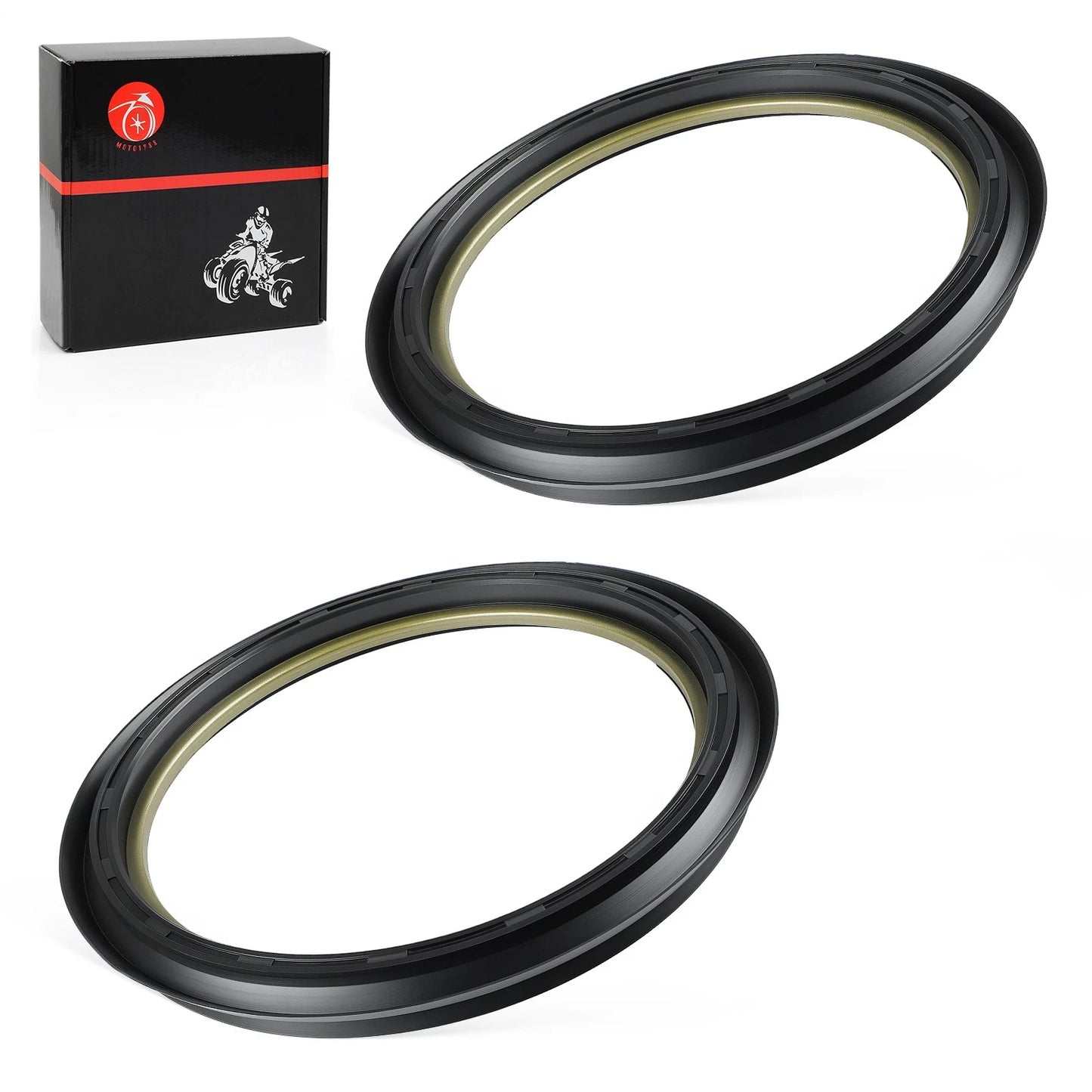 2 x Drum Dust Seals for Honda Foreman Rubicon 500 TRX500FA/FGA (2001–2004)