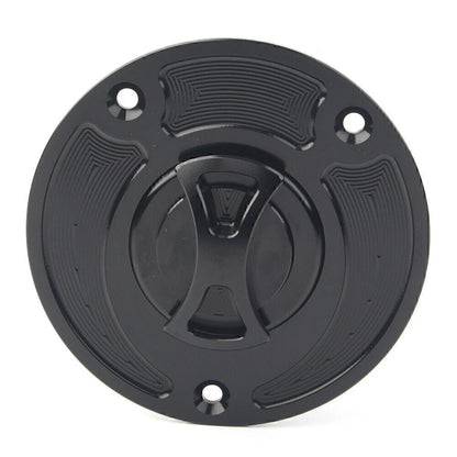 Fuel Gas Tank Cap Cover for Suzuki GSXR 600 750 1000 SV650S SV1000 (2001-2023)