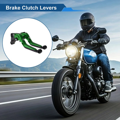 Short Long / Brake Clutch Lever / for Kawasaki ZZR600 (2005–2009)