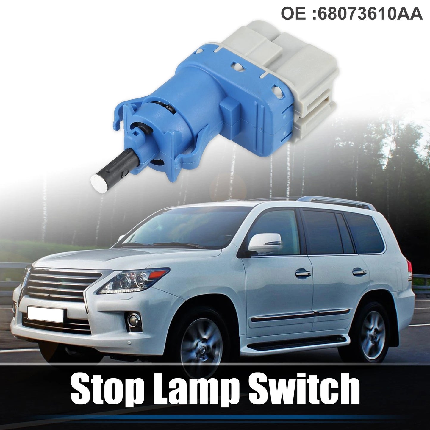 Stop Lamp Switch Assembly for Jeep Compass (2007-2023)
