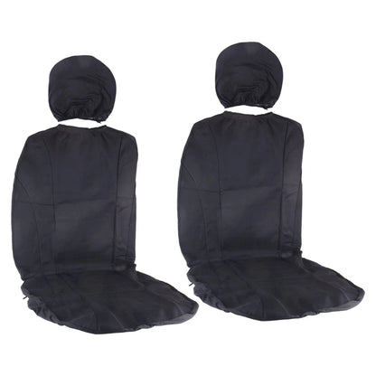 Premium Fabric Front Car Seat Covers for Universal Fit