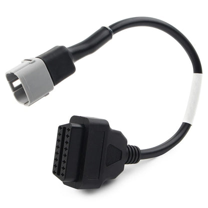 OBD2 Diagnostic Adapter Cable 6Pin to 16Pin for Suzuki GSX-R 1000 R, SV 650 (2017)