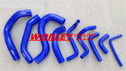 44mm Radiator & Blue Hose for Nissan Patrol Y60 GQ 2.8L RD28T (1994-1997)