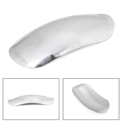 Fender Mud Flaps for Universal Motorcycles Silver