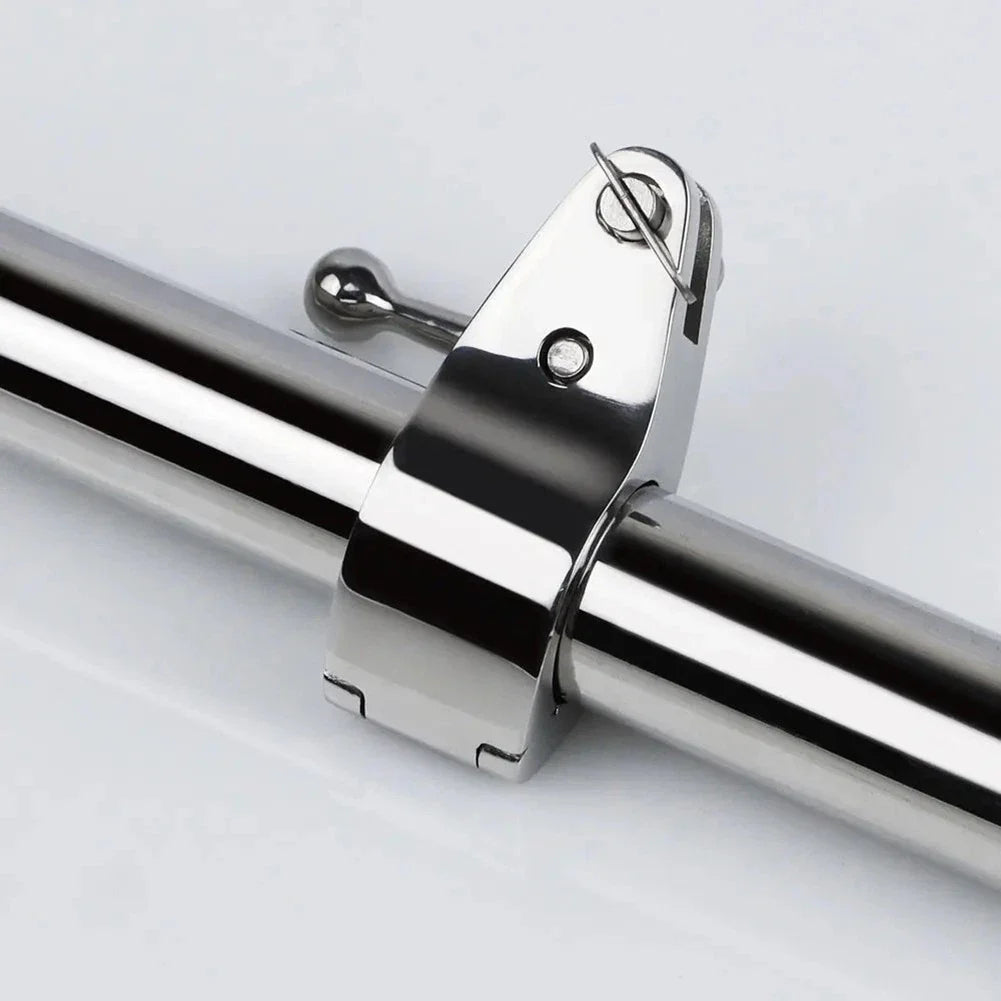 Marine Awning Hinge Clamps 22MM/25MM Stainless Steel for Boat Accessories