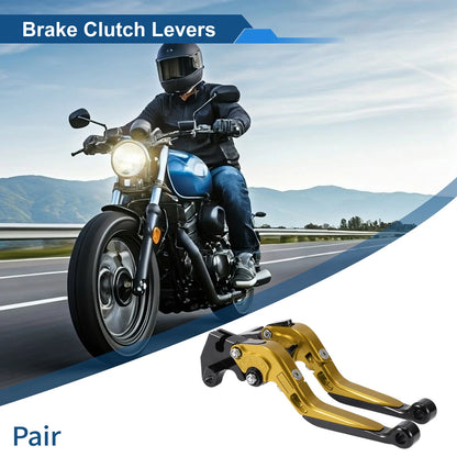 Levers/Adjustable Short Long/Brake Clutch Levers for Yamaha MT125 (2014–2021)