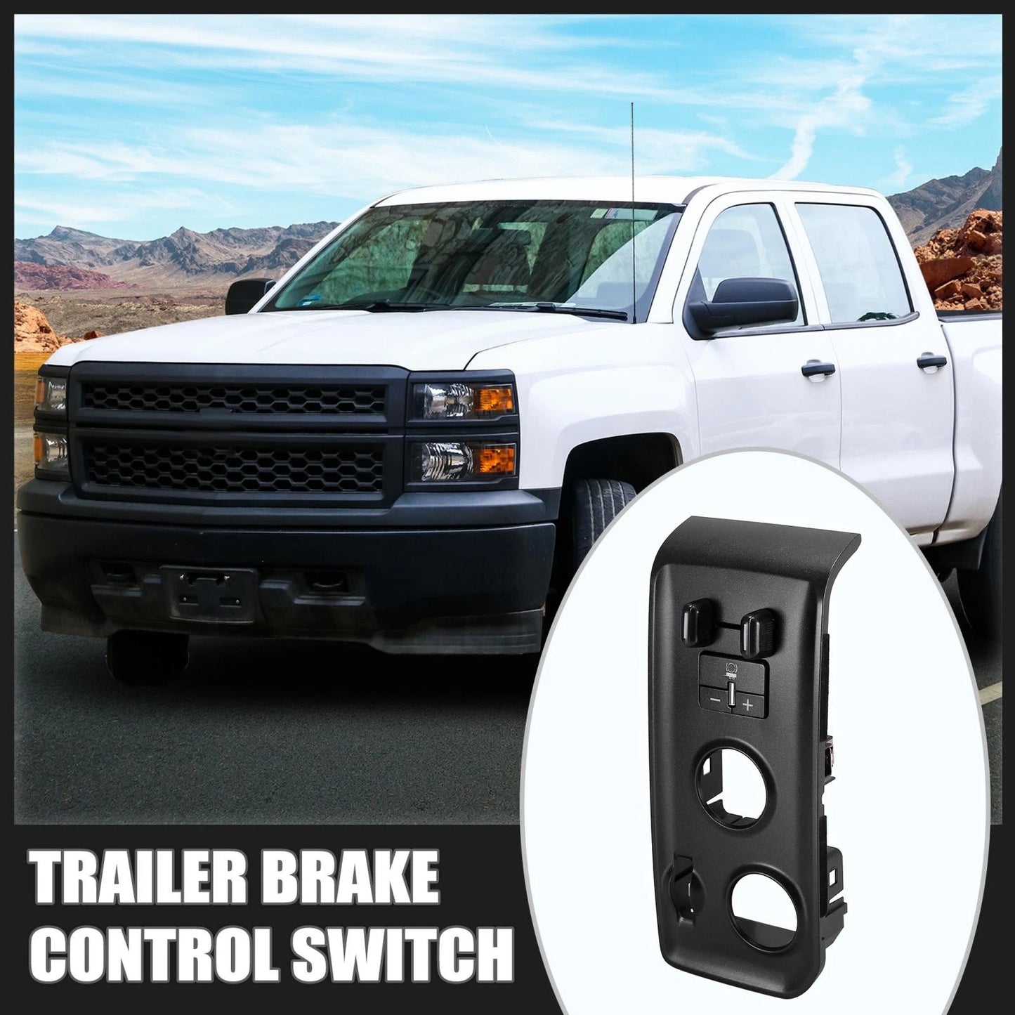 Car Trailer Brake Controller Switch for Chevy Silverado 1500