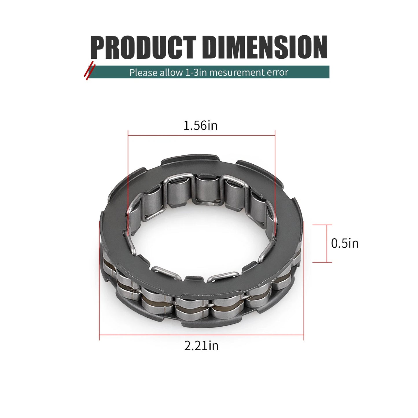 Clutch Hub One Way Bearing for Honda Rancher 420 TRX420FA 2009-2024