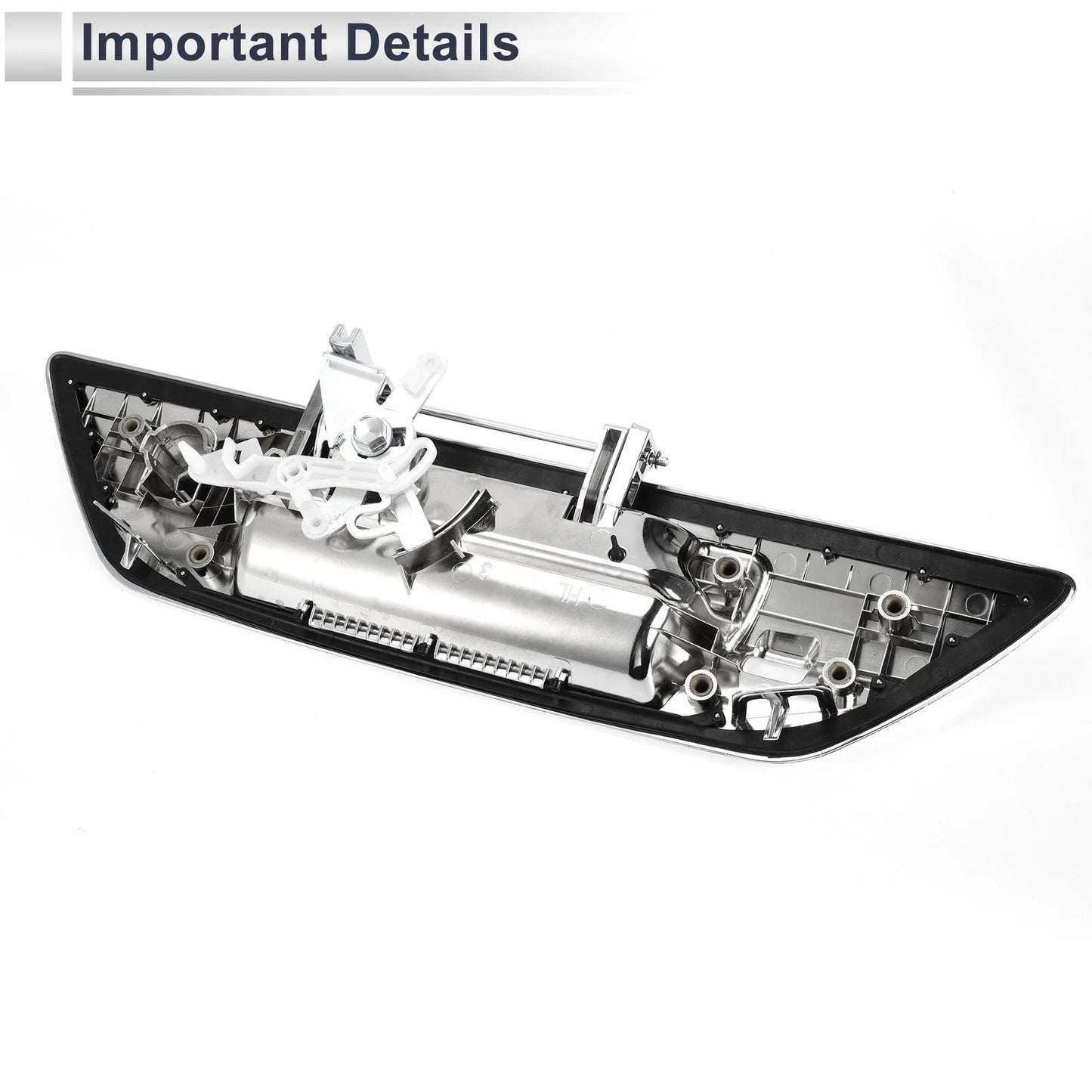 Exterior Door Tailgate Handles for Toyota Hilux Revo (2015-2023) Silver Tone