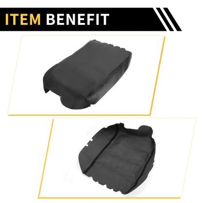 Console Lid Armrest Cover for Toyota Tundra (2014-2021) - Microfiber Leather