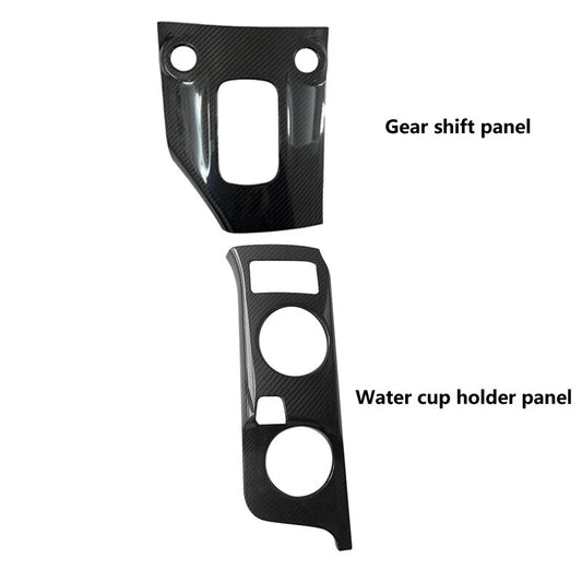 100% DRY Carbon Fiber Console Gear Shift Panel Trim Kit for Nissan Fairlady 400Z