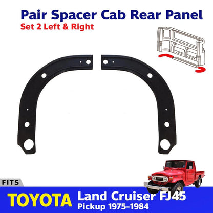 Spacer Cab Rear Panel Rubber Fits Toyota Land Cruiser BJ45 HJ47 Pickup 1976-1980