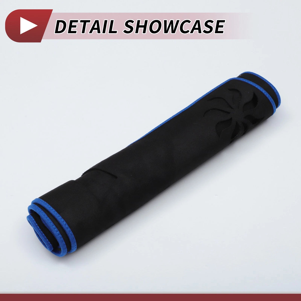 Dash Cover Mat for Toyota Corolla & Cross 10 Series Black Blue (2020-2023)