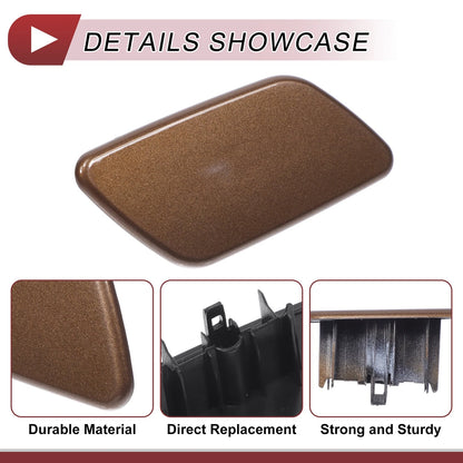 Front Right Washer Nozzle Cover for Subaru Forester (2018-2021) Brown