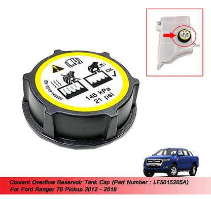 Coolant Reservoir Cap for Ford Ranger T6 (2012-2018)