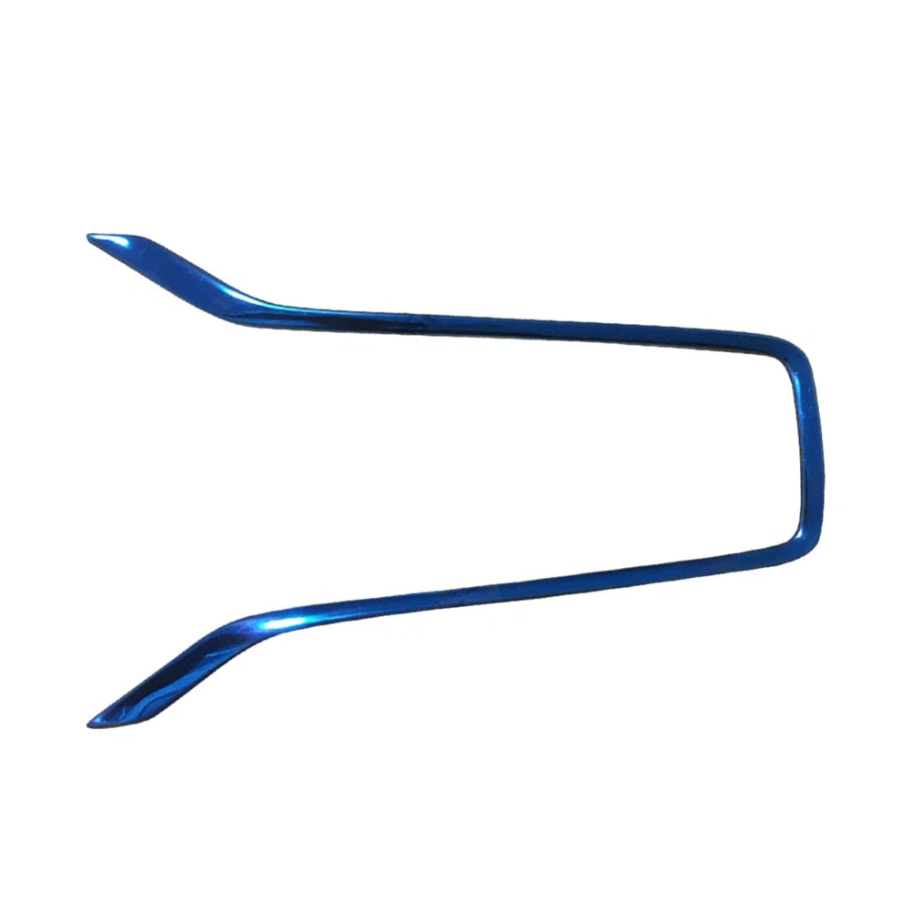 Blue Titanium Control Panel Cover Bezel for Toyota Corolla (2019-2023)