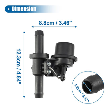 Radiator Water Valve for Dodge Van 1500 B2500 Plastic Metal Black