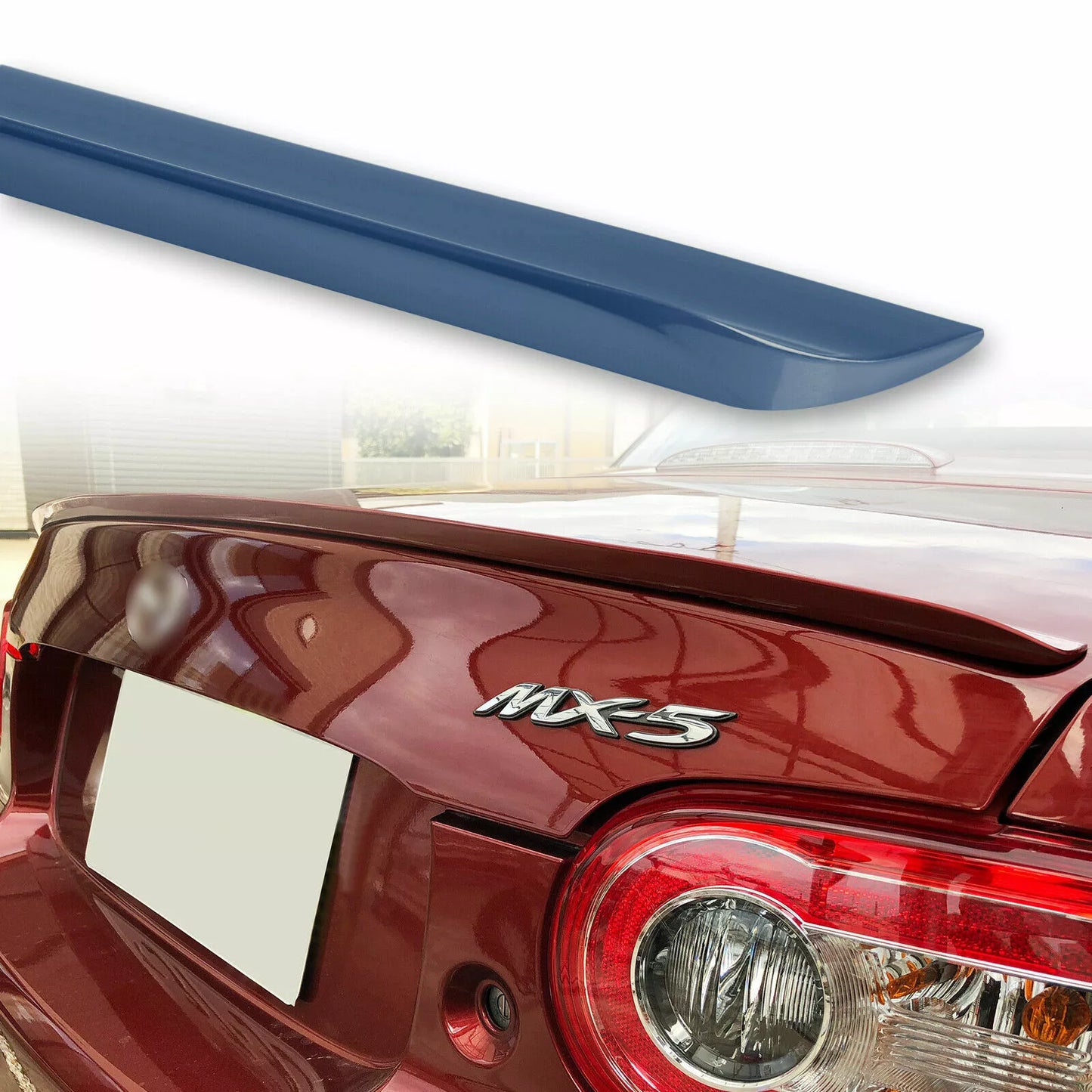 27B Winning Blue Boot Lip Spoiler for Mazda MX5 Miata (2006-2015)