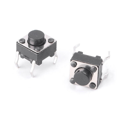 50 x Mini Momentary Tactile Push Button Switches 6x6x5mm for Various Models