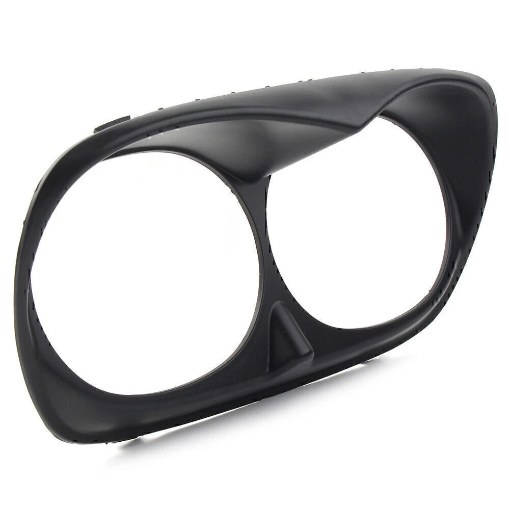 Dual Headlight Fairing Bezel Trim Cover for Harley Road Glide (1998-2013)