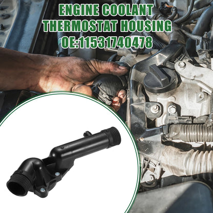 Engine Coolant Thermostat Housing for BMW 528i Sedan (2008-2016)