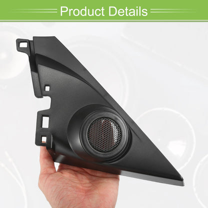 A Pillar Door Tweeter Speaker Cover Trim for Honda Civic (2016-2019) Black