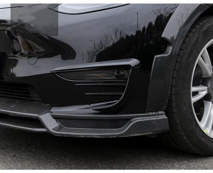 Fog Light Cover for Tesla Model Y (2020-2024) Glossy Black