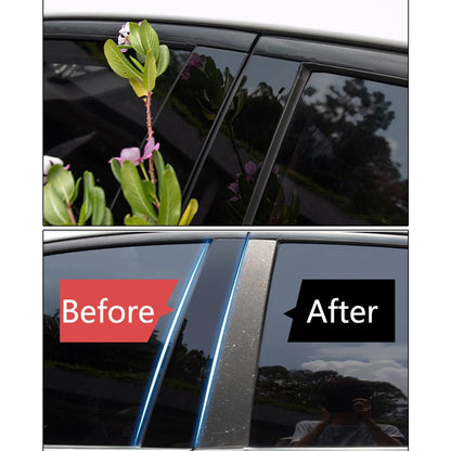 6pcs Door Window Pillar Trim Covers for Nissan Titan Crew Cab (2004-2023)