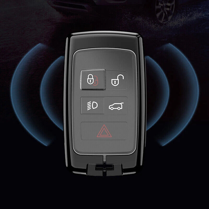 Alloy Remote Car Key Fob Case Cover for Land Rover Discovery (1994–2016)