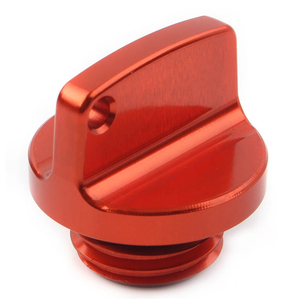 Red Aluminum Oil Filler Cap for Ducati Honda Kawasaki Yamaha Suzuki