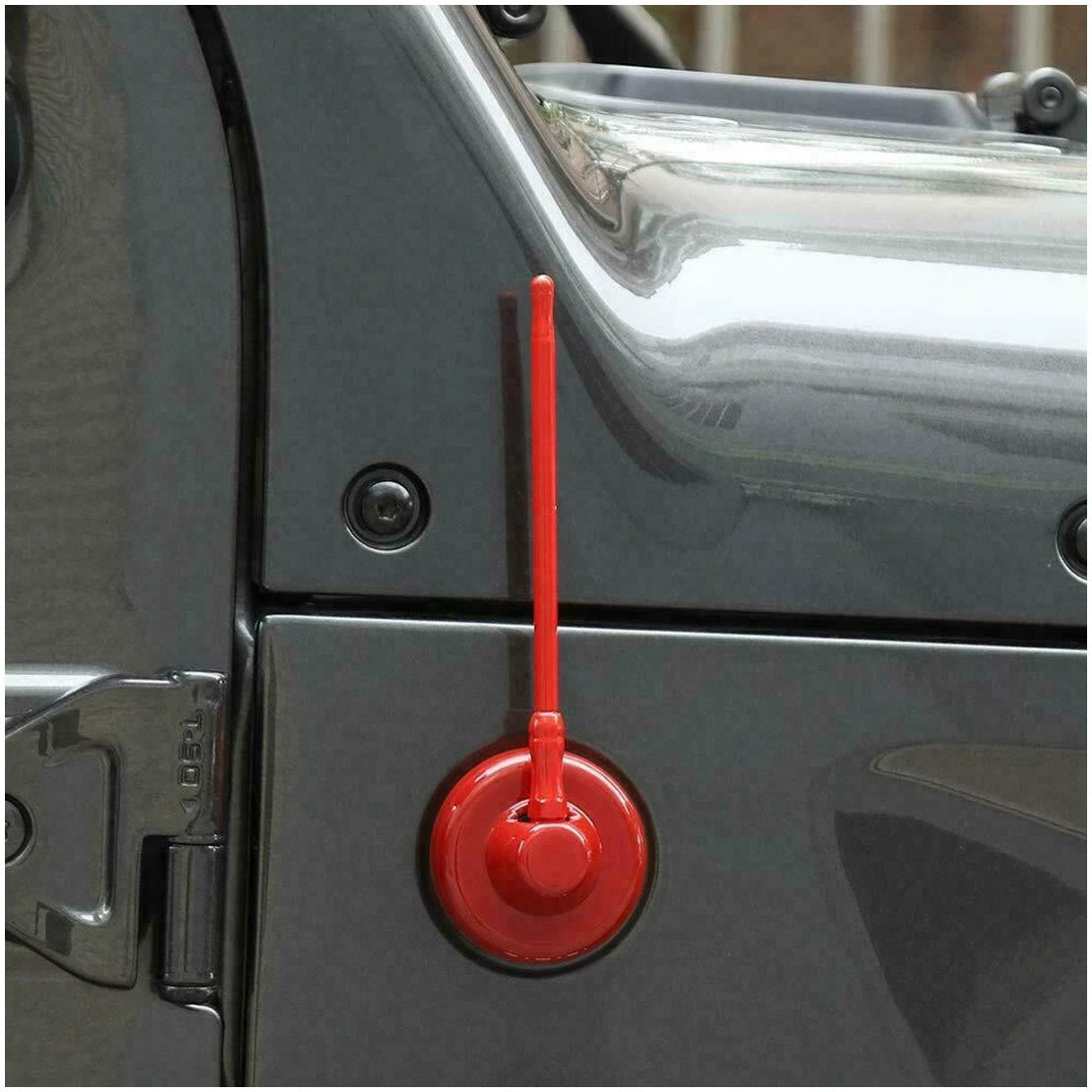 6.7" Reflex Antenna Mast for Jeep Wrangler JK JKU JL JLU (2007-2019)