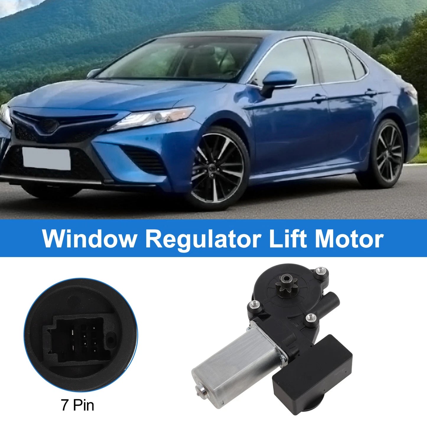 Power Window Regulator Lift Motor for Toyota Camry (2017–2020)
