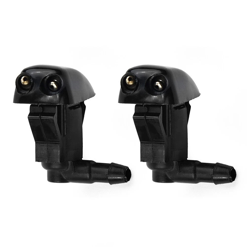 2 x Front Windscreen Wiper Washer Nozzles for Mazda 3 5 6