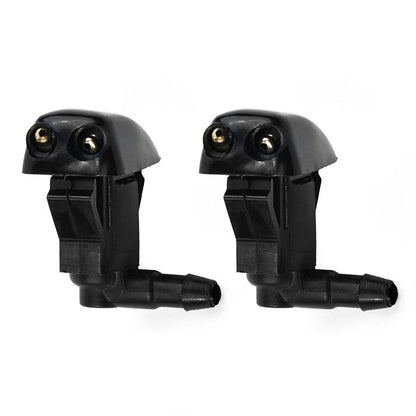 2 x Front Windscreen Wiper Washer Nozzles for Mazda 3 5 6