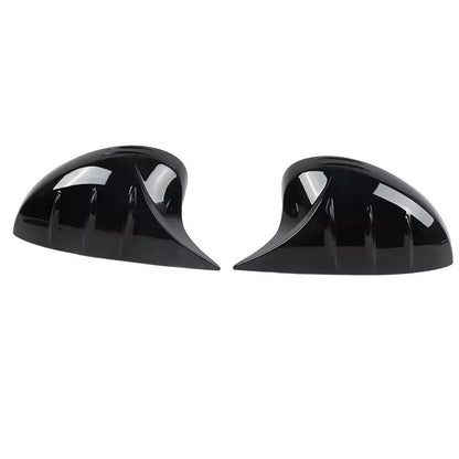 Gloss Black M-Horn Style Side Mirror Cover Caps for Honda Civic (2022-2025)