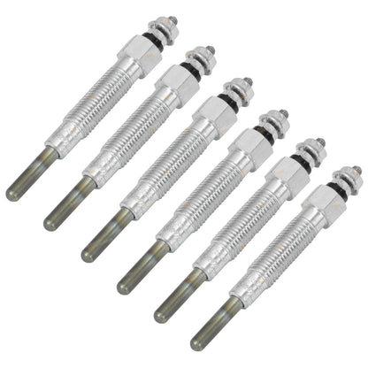 6 x Glow Plugs for Nissan GQ Patrol Diesel Maverick Safari