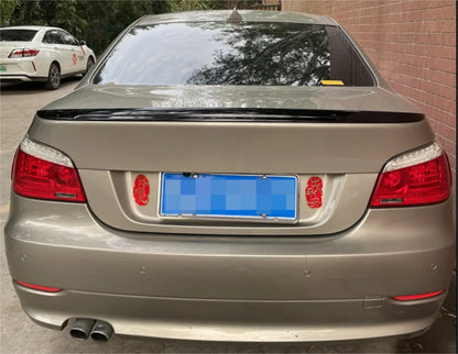 M5 Style Rear Spoiler Wing for 2003-2010 BMW E60 5 Series Sedan - ABS Glossy Black