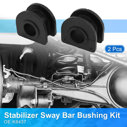 Stabilizer Sway Bar Bushing Kit for CADILLAC ESCALADE Black (2002-2006)