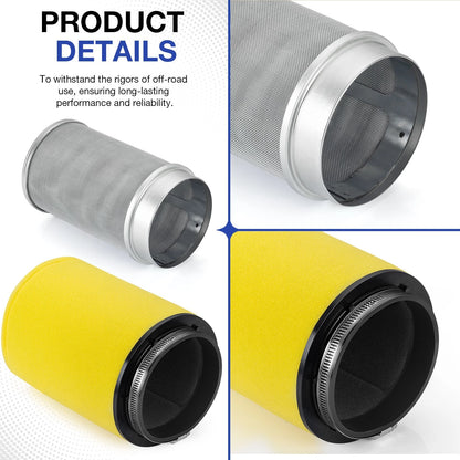 Air Filter & Cage Holder for Honda TRX450ER 2006-2009/2012-2014 Electric Start