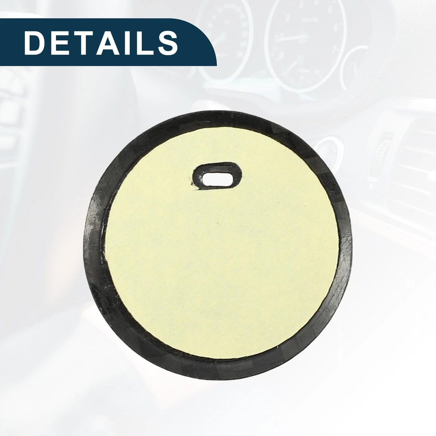Black Engine Start Stop Button Cover for Mazda 3 (2014-2018)