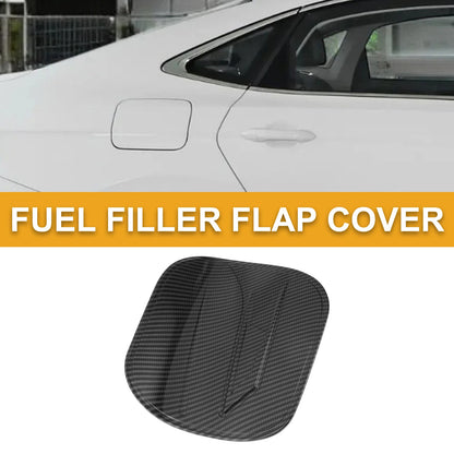 Fuel Tank Door Cap for Toyota CHR 2018-2025 Carbon Fiber Black