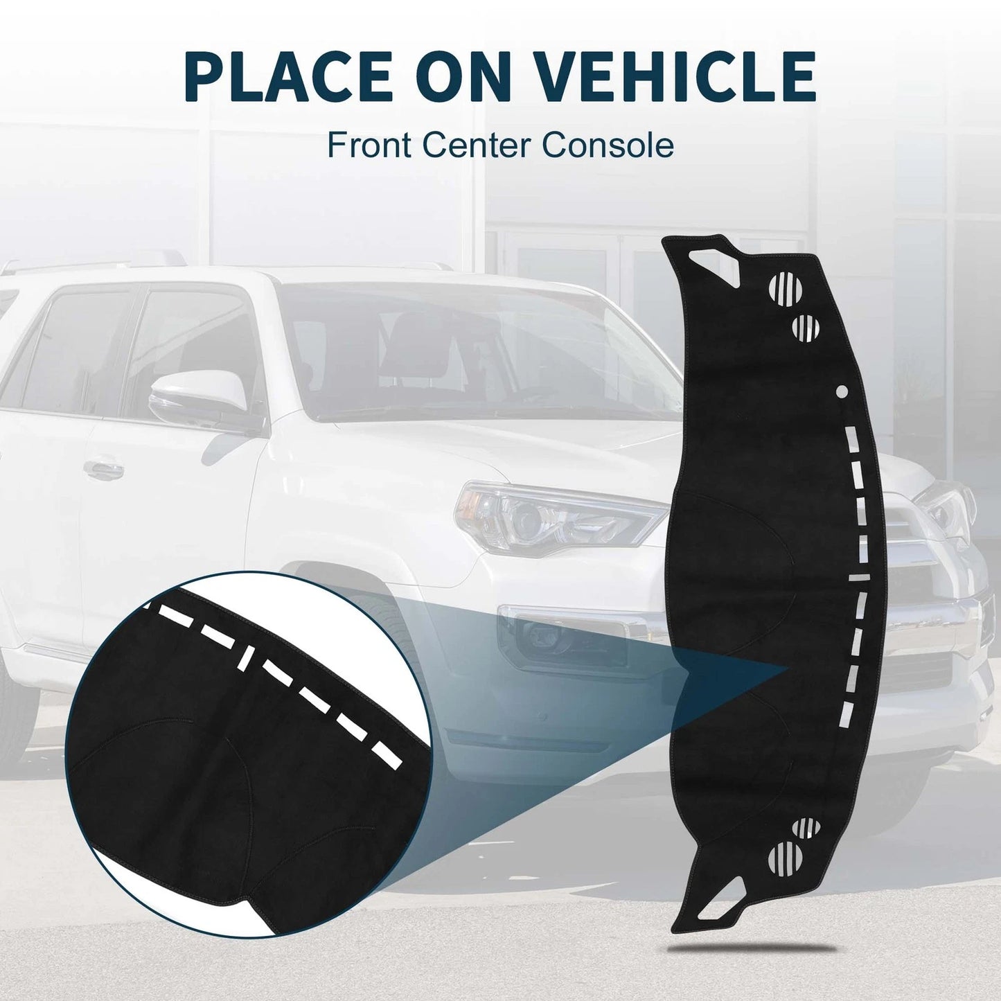 Dash Cover Mat for Toyota 86 Black (2012–2012)