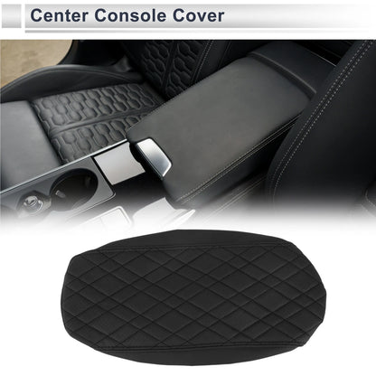 Car Center Console Cover for BMW X3 (2011-2017) Black 1 x Piece