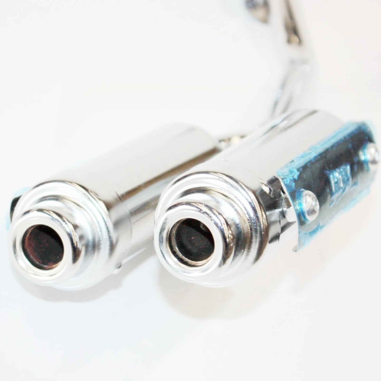 Twin Exhaust Pipe & Muffler for 47cc 49cc Mini PIT Pocket Chopper ATV