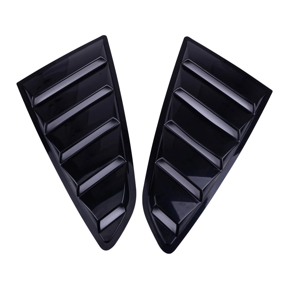 Side Vent Window Scoop Louver Cover Trim for Ford Mustang (2015-2018)